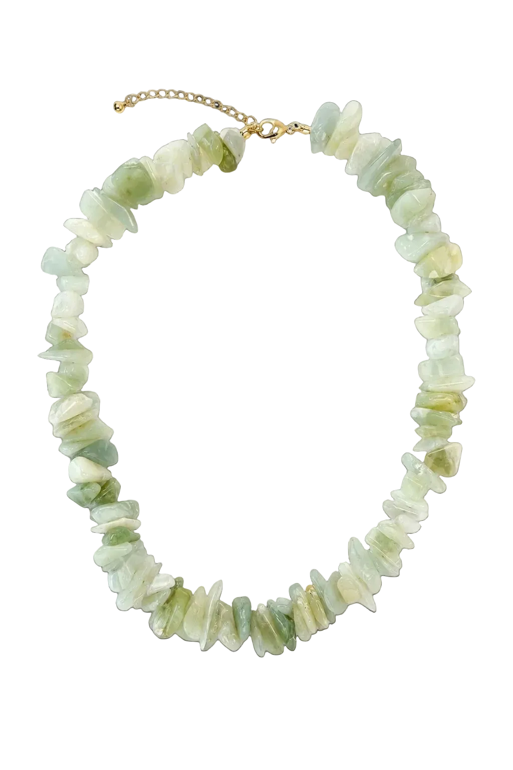 Sea Green Serpentine Beaded Necklace