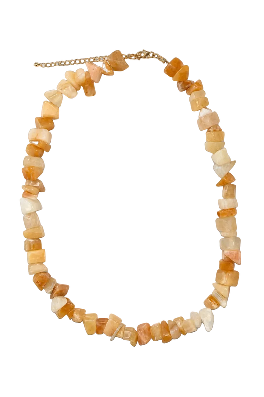 Quartz Beaded Necklace